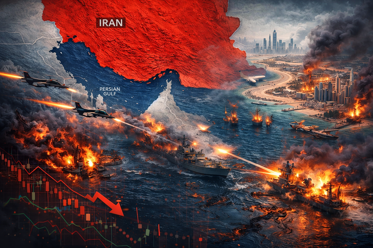 Oil, tourism and security: Why Gulf states loom as losers in US-Israel-Iran war